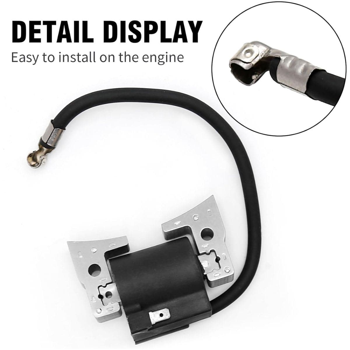 Vkinman 101909201 Ignition Coil Replacement for Ka-wasaki FE290D FE350D FE400D GEF00A Jo-hn Deere Club Car Golf Cart DS 21171-2207 HGZ-IG-A0004 M126972 thumbnail 4