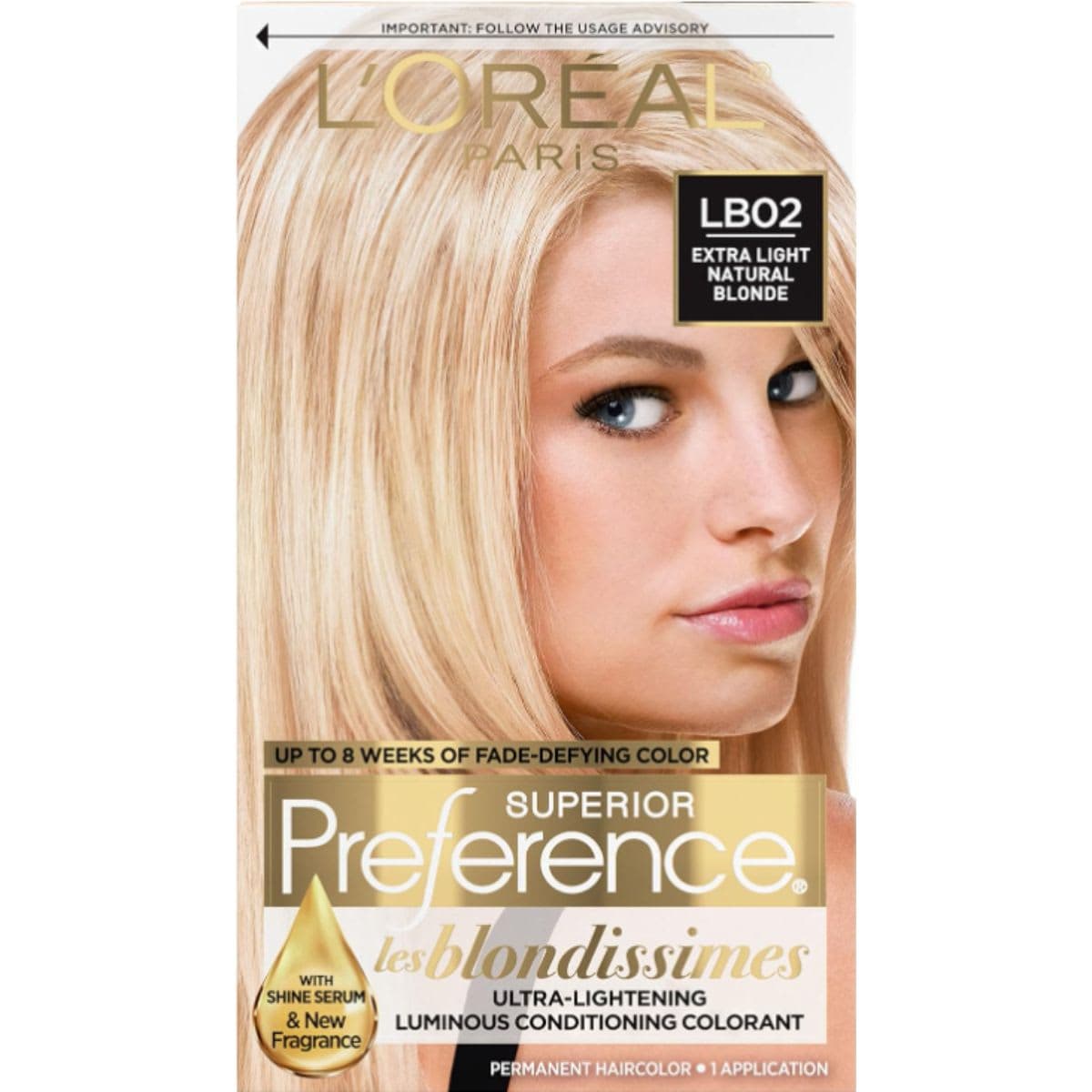 L’Oréal Paris Superior Preference Permanent Hair Colour.