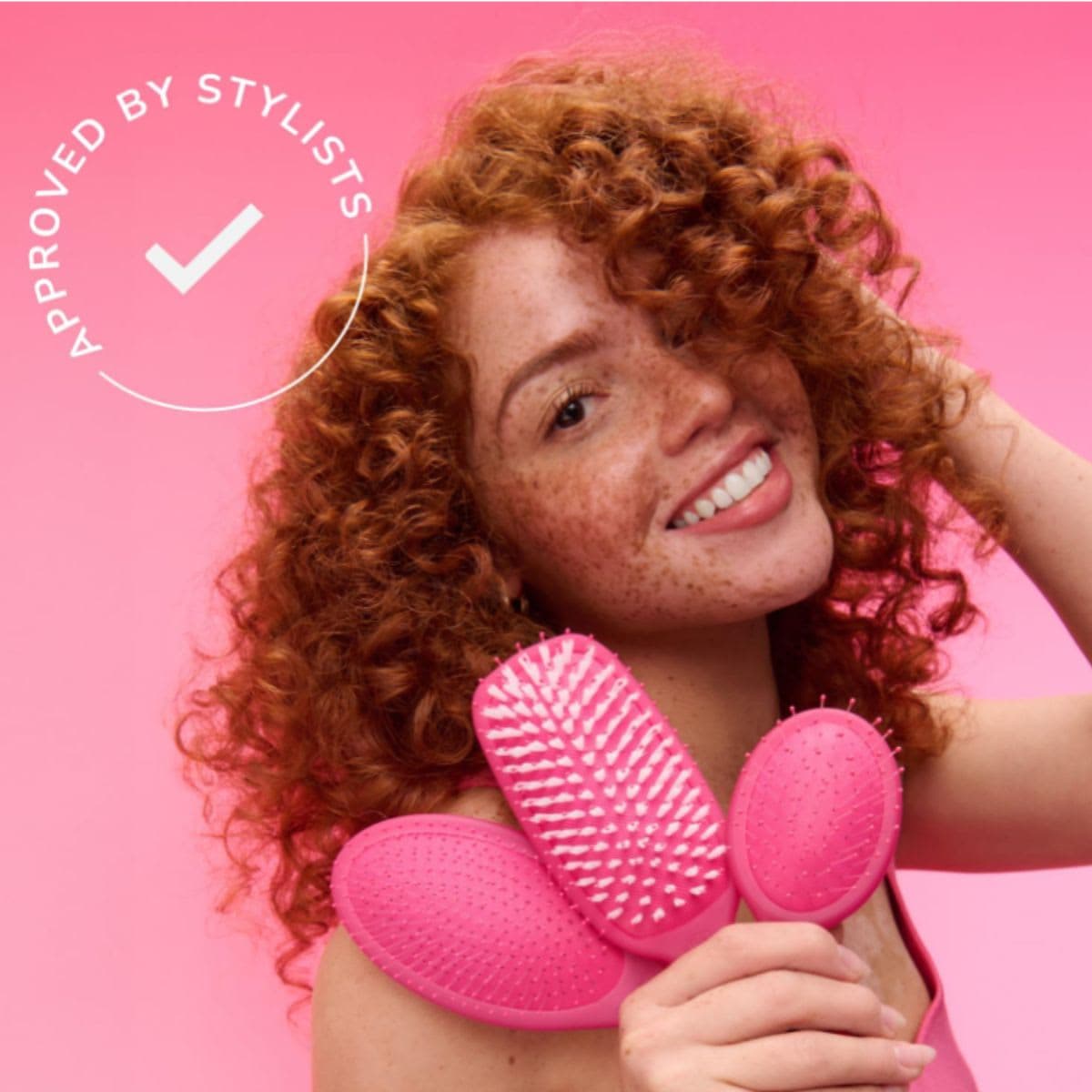 Wet Brush B810R-PK Wet Brush Speed Dry Hair Brush Pink, Pink thumbnail 7