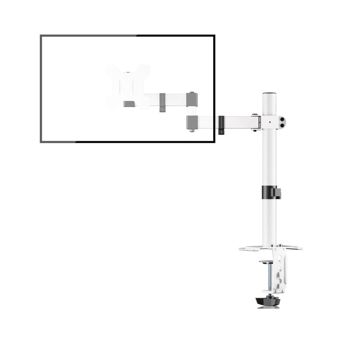 Monitor mount arm - White adjustable