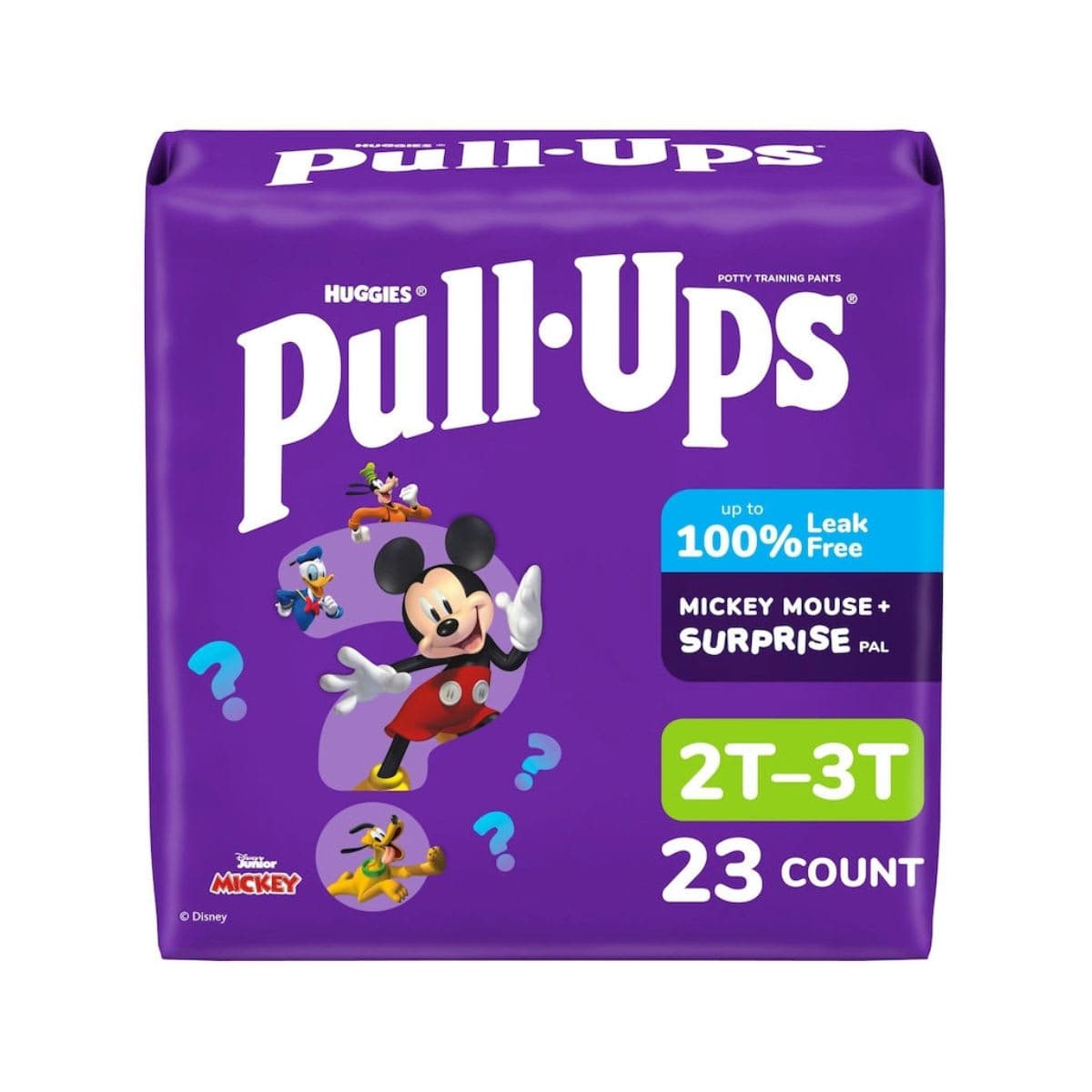 Pull Ups Boys' Potty Training Pants, 2T-3T (16-34 lbs), 23 counts — image 1