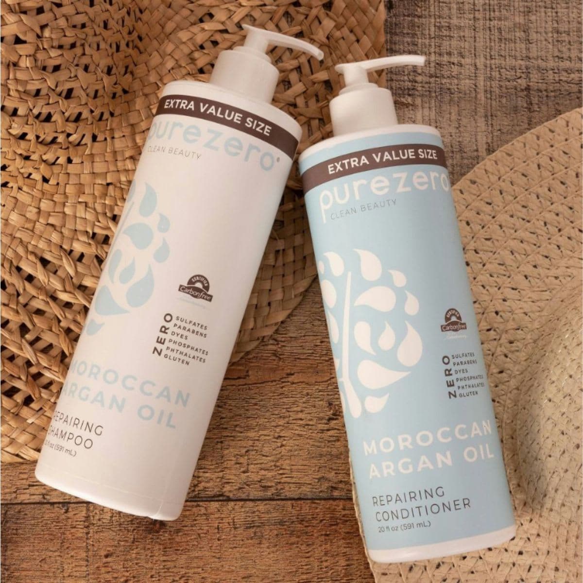 Purezero Moroccan Argan Oil Conditioner - 20 fl oz thumbnail 3