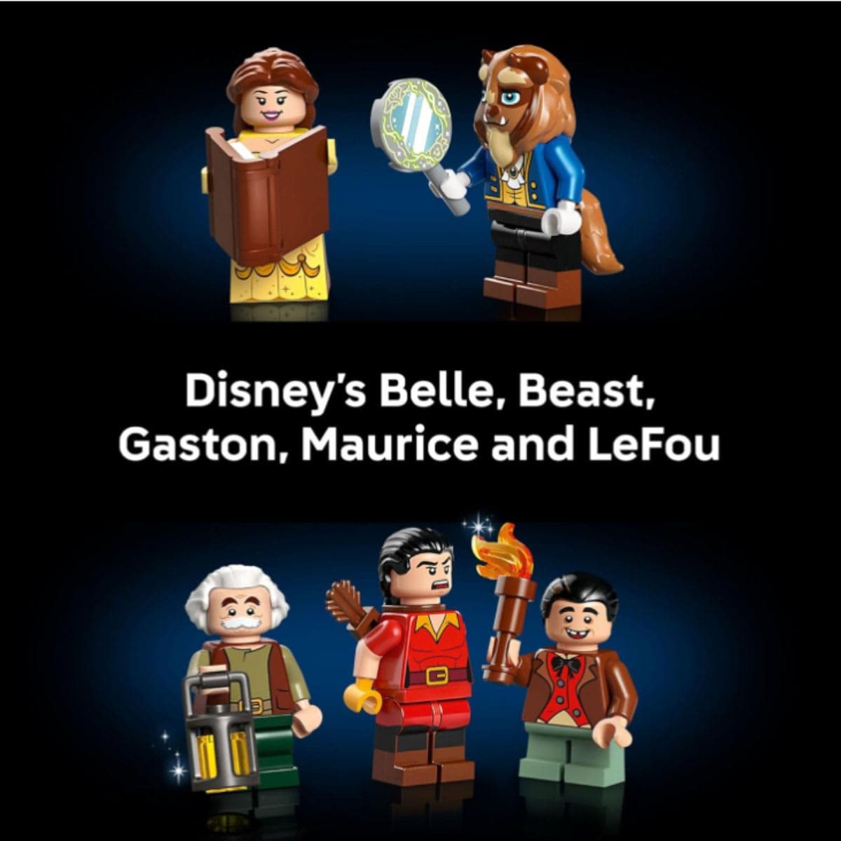 LEGO Disney Princess Beauty and The Beast Castle 3D Puzzle - Room Decor for Women and Men, Ages 18+ - Model Building Kit for Adults - Arts & Crafts Book Shelf Display - DIY Gift Idea - 43263 thumbnail 4