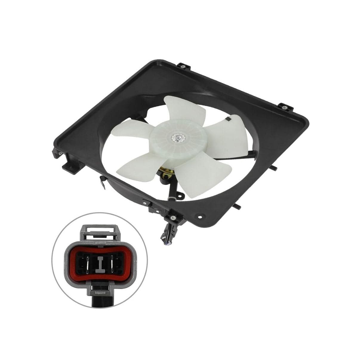 ROADFAR A/C Condenser Fan Replacement for 1997-2000 for Acura EL 1996-1998 for Honda for Civic thumbnail 5