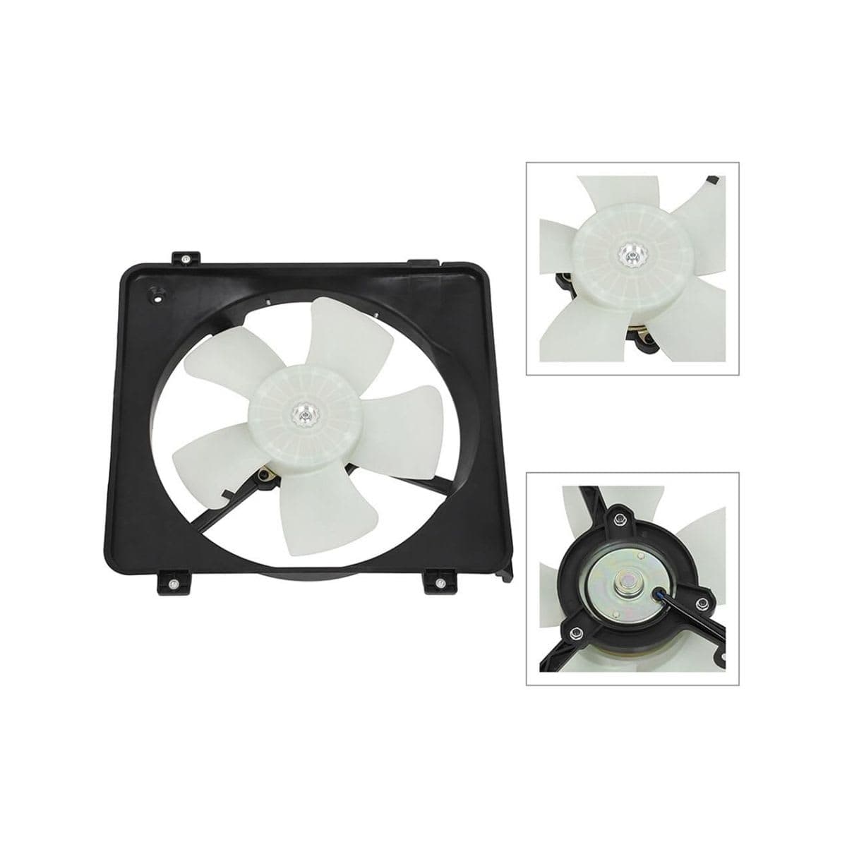 ROADFAR A/C Condenser Fan Replacement for 1997-2000 for Acura EL 1996-1998 for Honda for Civic thumbnail 6