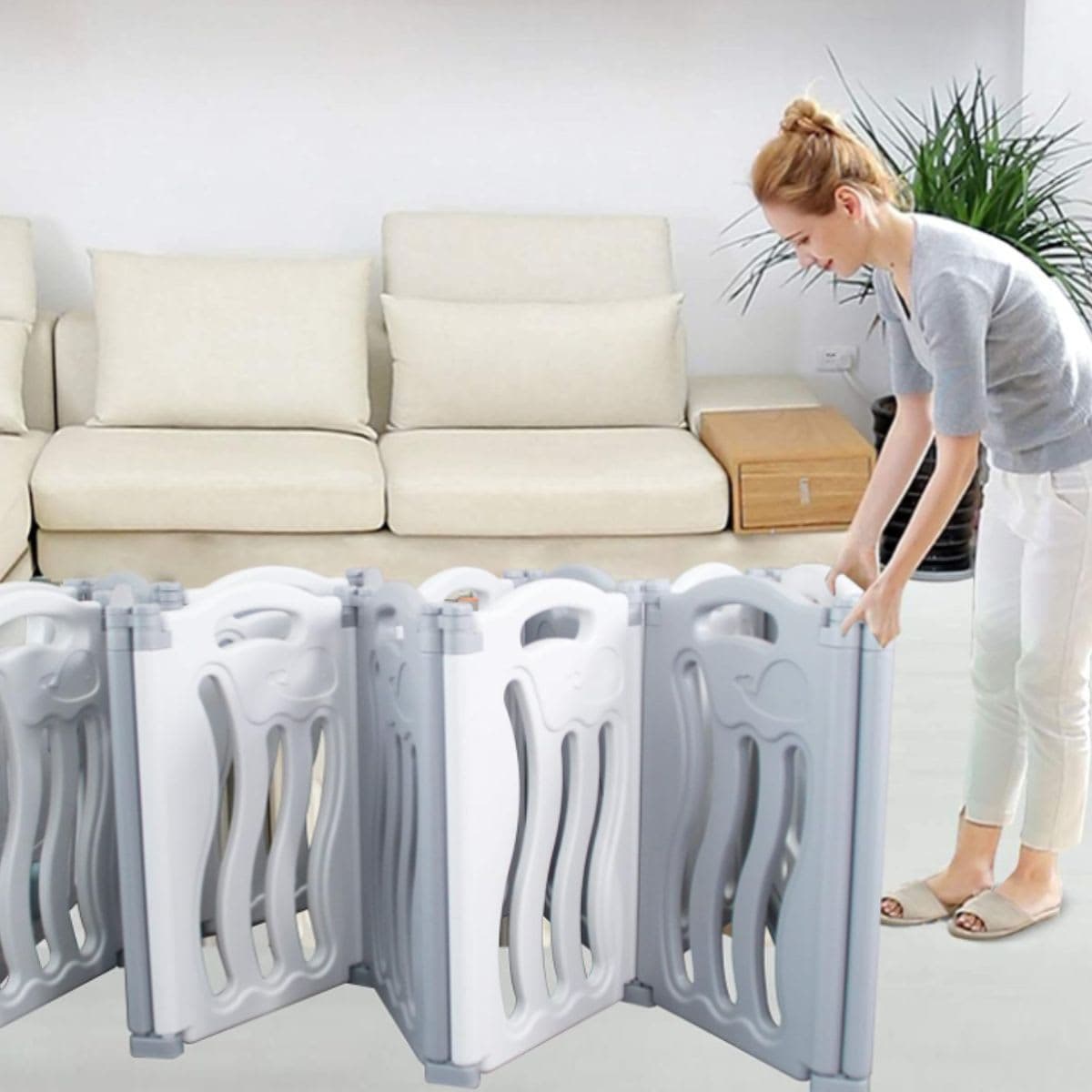 Foldable Baby Playpen - Gupamiga Ocean thumbnail 5