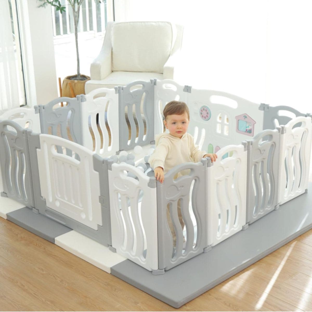 Foldable Baby Playpen - Gupamiga Ocean thumbnail 8