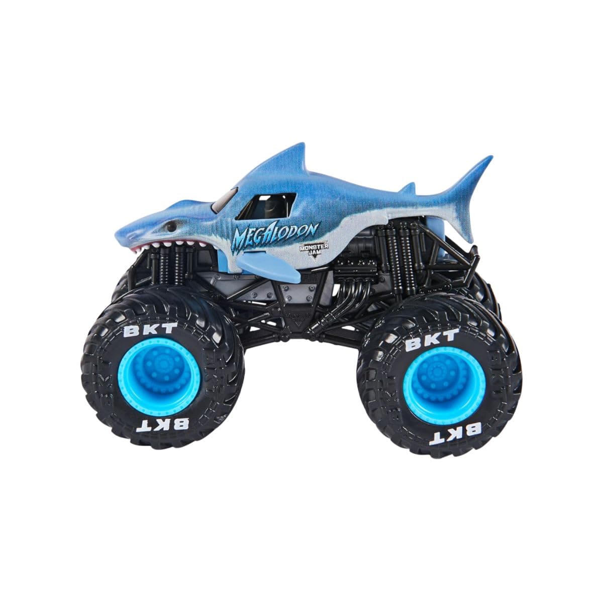 Monster Jam, Official Megalodon Monster Truck, 1:64 Scale, thumbnail 5