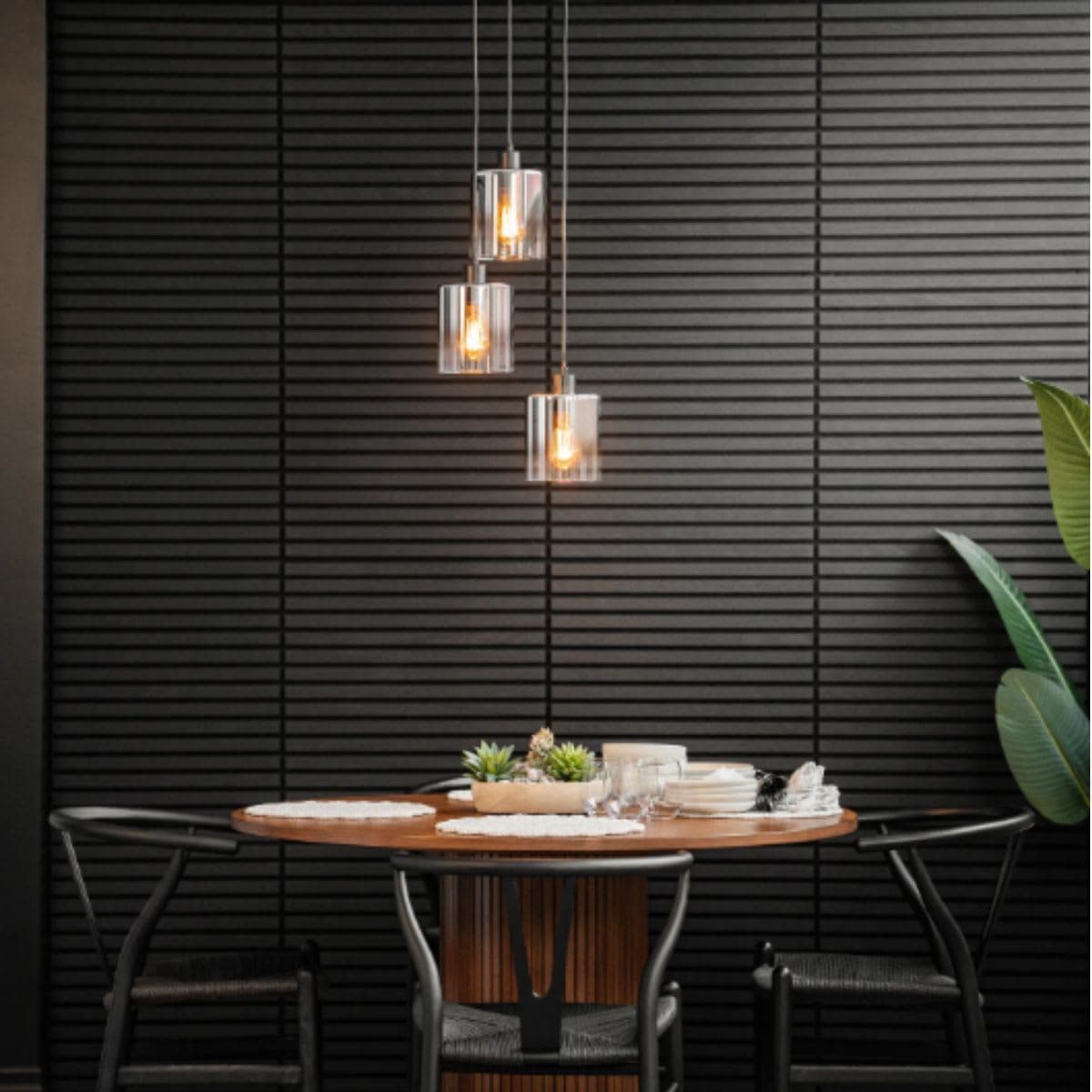 Pendant Light - Artika Modern Black Glass thumbnail 6