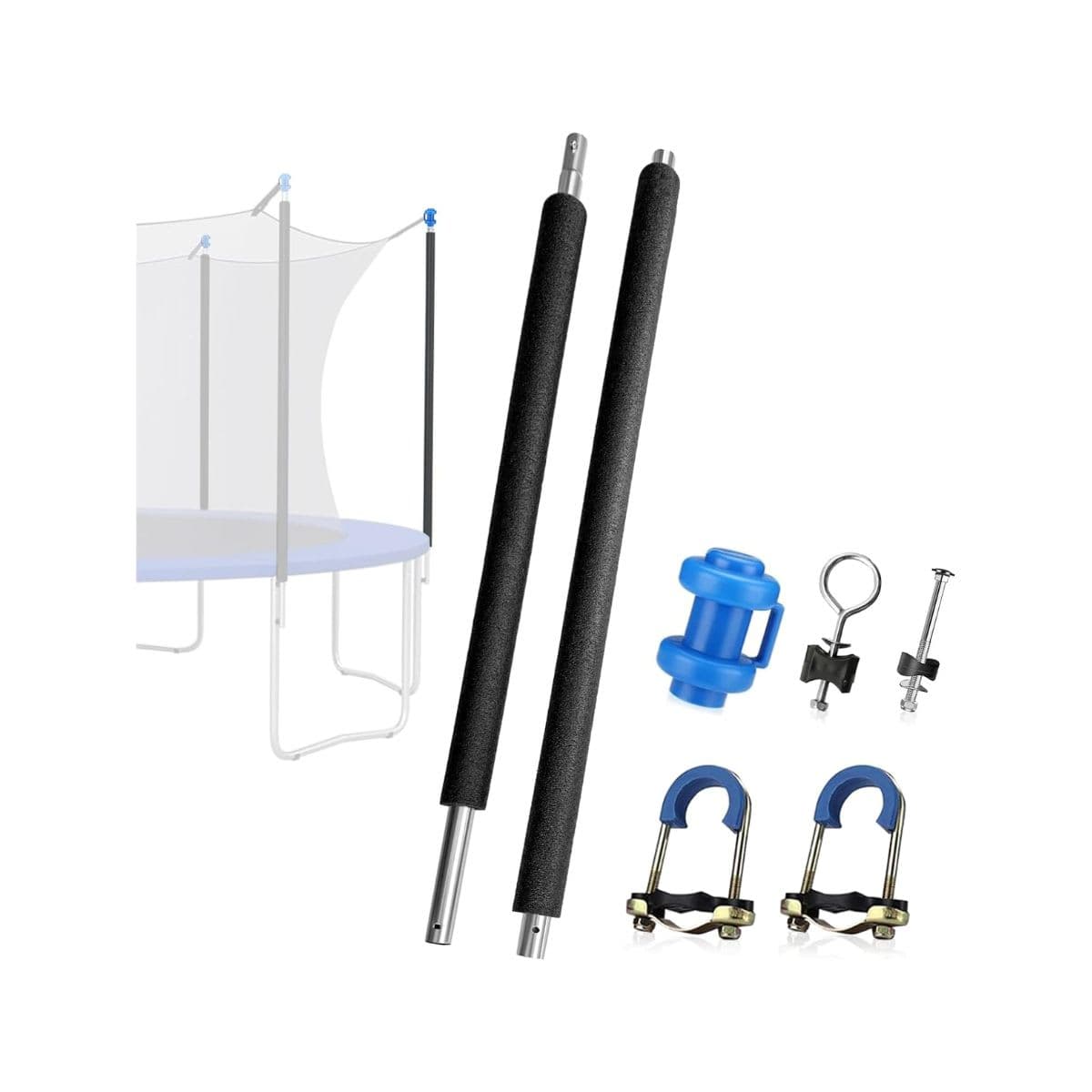 Universal Trampoline Pole Replacement with Foam Sleeve