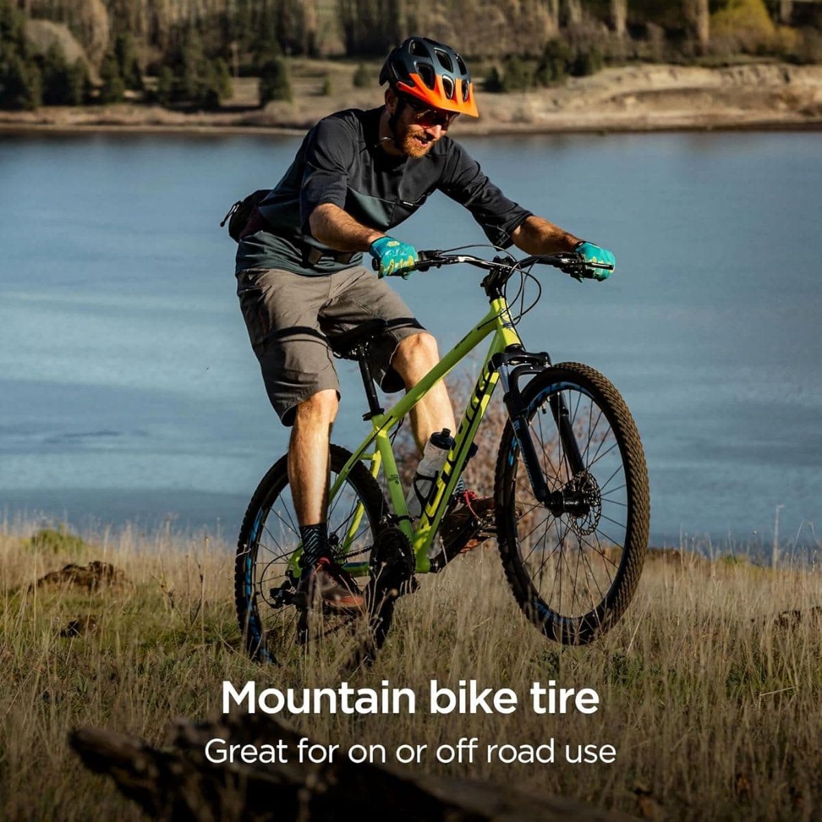 Schwinn Replacement Bike Tire, Mountain Bike, 27.5 x 2.10-Inch , Black with Steel bead thumbnail 6