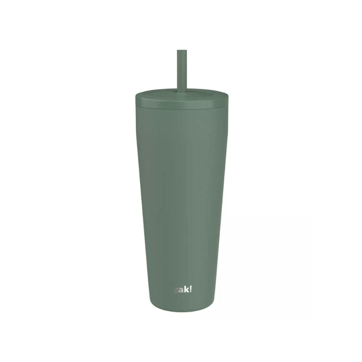 Zak Designs 30 fl oz Stainless Steel Straw Tumbler