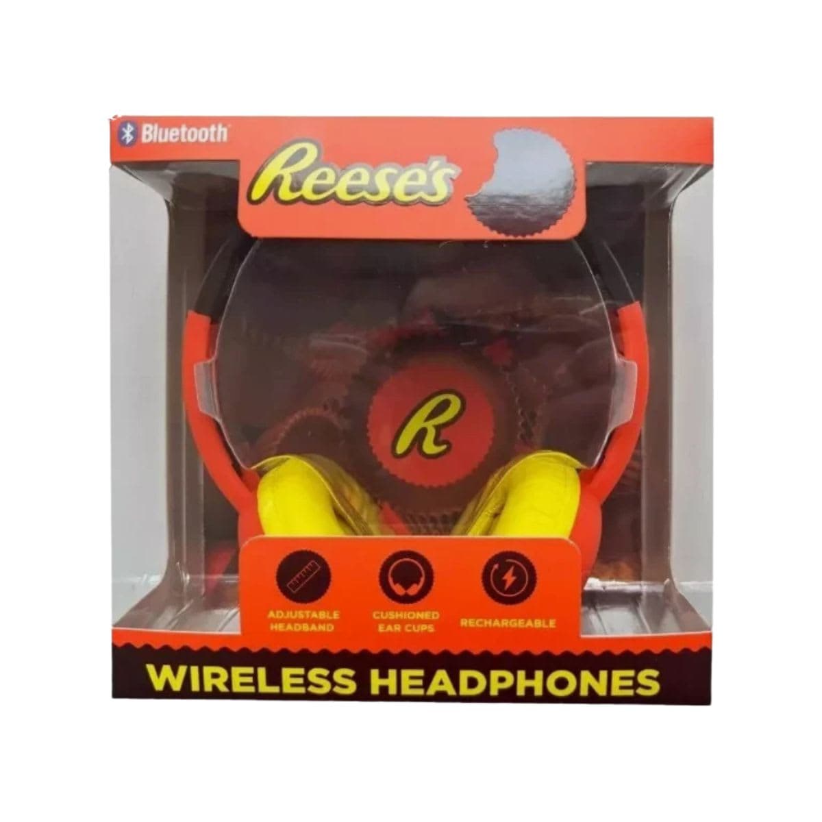 Reese's Wireless Bluetooth Headphones in Orange thumbnail 4