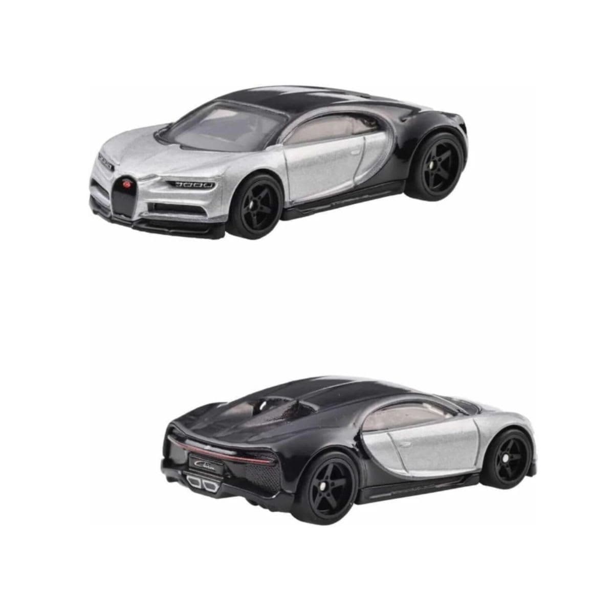 Hot Wheels HKF52 Premium 2-Pack Bugatti Veyron / '16 Bugatti Chiron [Mini Car] [3 Years Old and Up] thumbnail 3