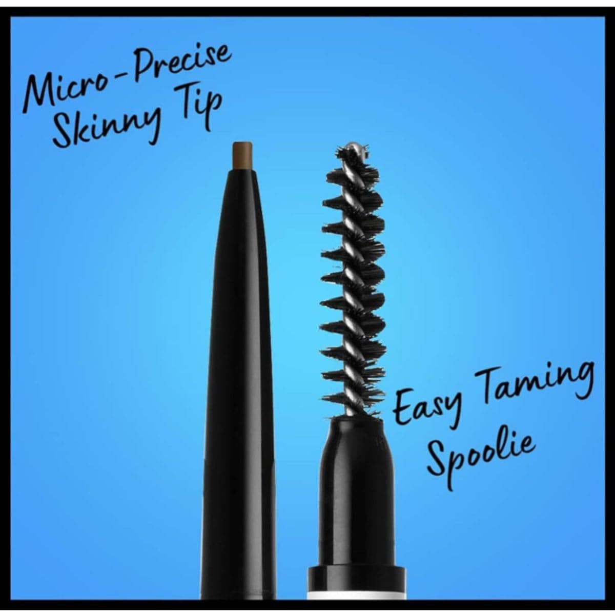 NYX Professional Makeup Micro Brow Pencil, Dual- Ended Eyebrow Pencil, With Integrated Spoolie, For Natural Looking Brows, Vegan Formula, Ash Brown, 0.003 oz - .09g thumbnail 5