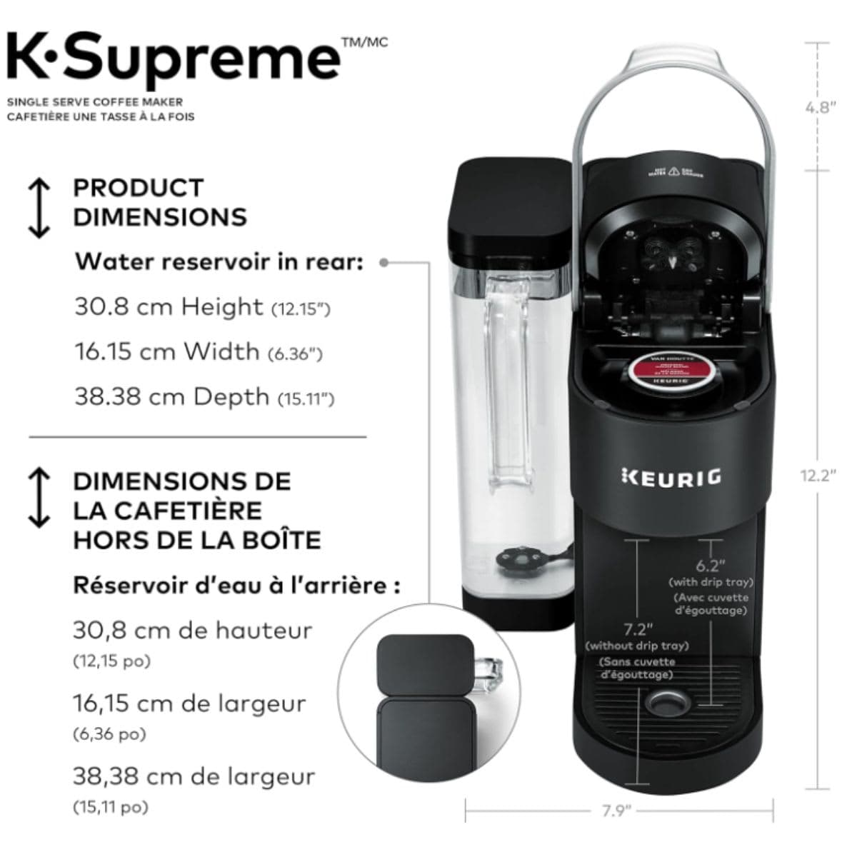 Single Serve Coffee Maker - Keurig Black thumbnail 3