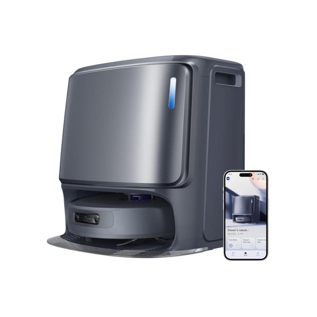 Robot Vacuum and Mop - Narwal Grey