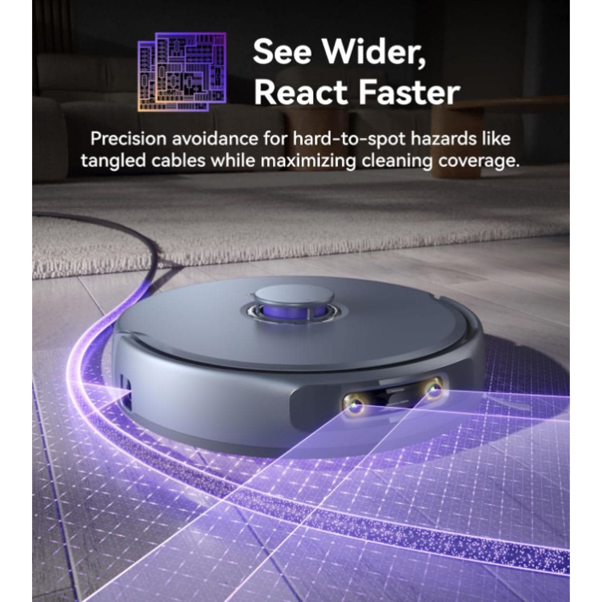 Robot Vacuum and Mop - Narwal Grey thumbnail 2