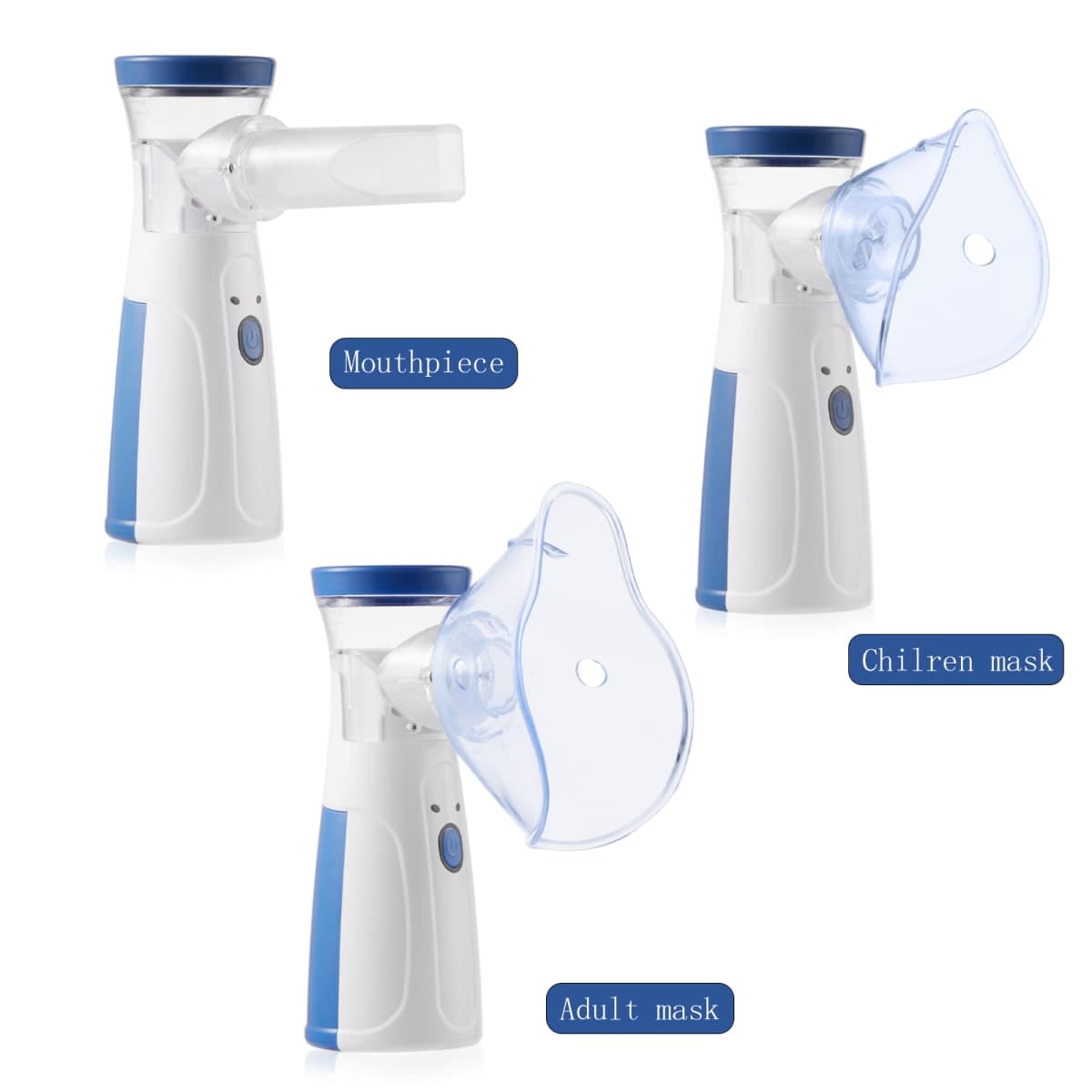 Ultrasonic Atomizers Portable Mute Asthma Inhaler Handheld Nebulizers Machine Mini Medical Nebulizer for Adults and Children thumbnail 4