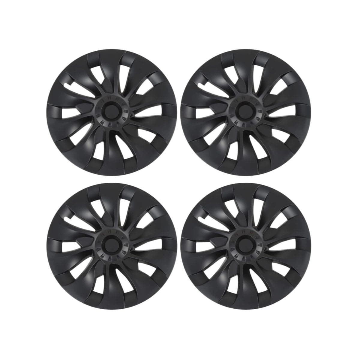 18 inch wheel hubcap - Keenso Store Matte Black Sporty