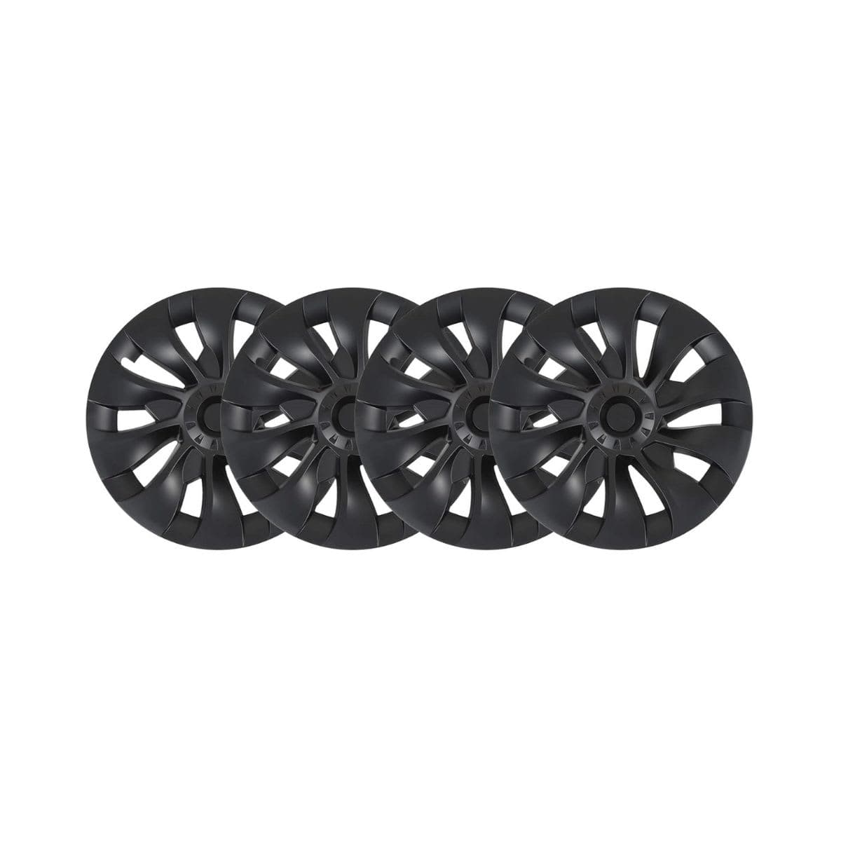 Wheel Hubcap, 4Pcs 19in Wheel Hubcap Matte Black Cool Sporty Replacement Wheel Rim Cover Wheel Cover Hubcap Wheel Hub Cap 19in Wheel Hub Cap thumbnail 5