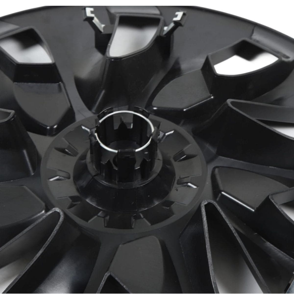 Wheel Hubcap, 4Pcs 19in Wheel Hubcap Matte Black Cool Sporty Replacement Wheel Rim Cover Wheel Cover Hubcap Wheel Hub Cap 19in Wheel Hub Cap thumbnail 7