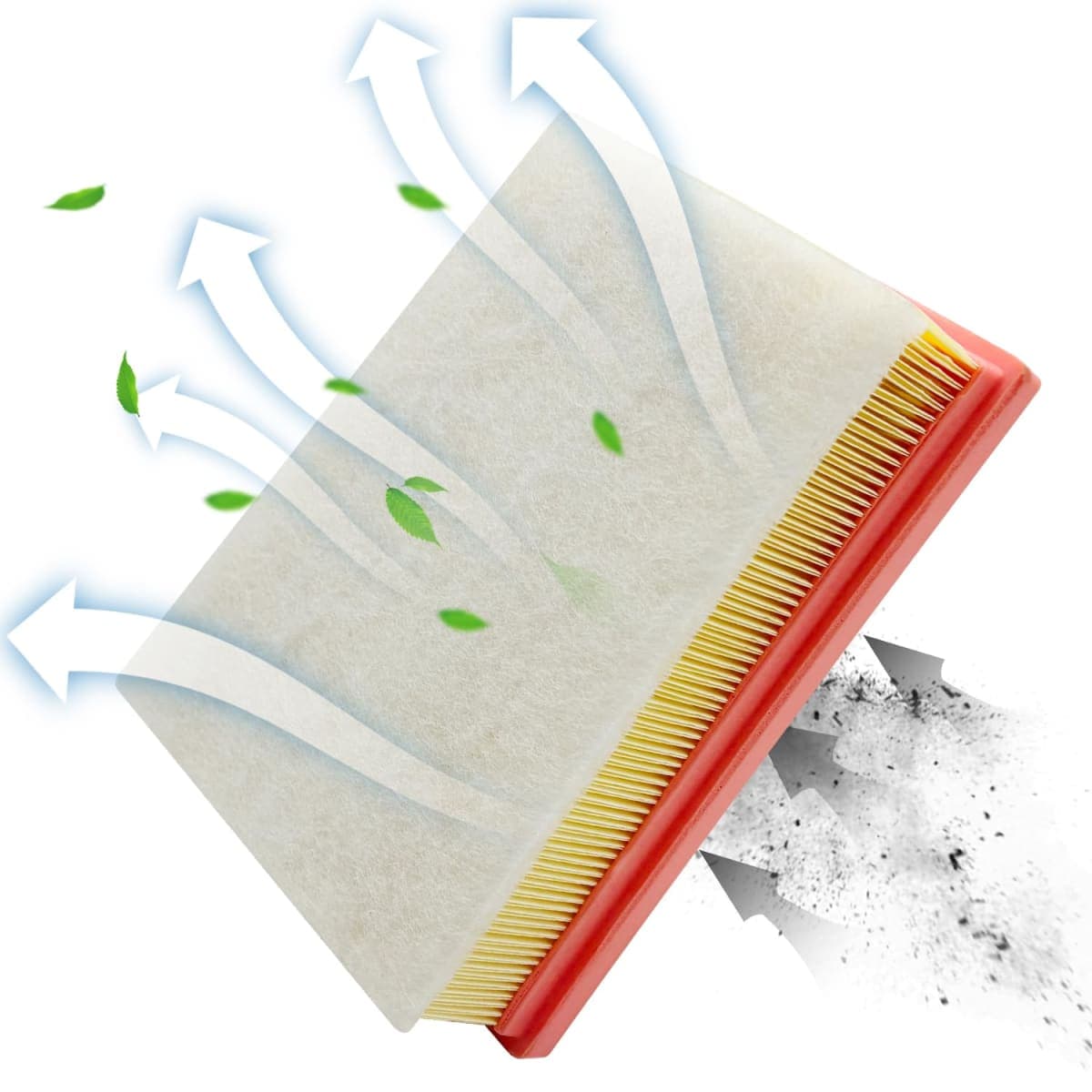 Capume JM2666 Engine Air Filter Fits for Buick Encore GX 2020-2025, Chevrolet Trax 2024-2025, Trailblazer 2021 2022 2023 2024 2025, Replacement for 42712666, PA99574 thumbnail 2