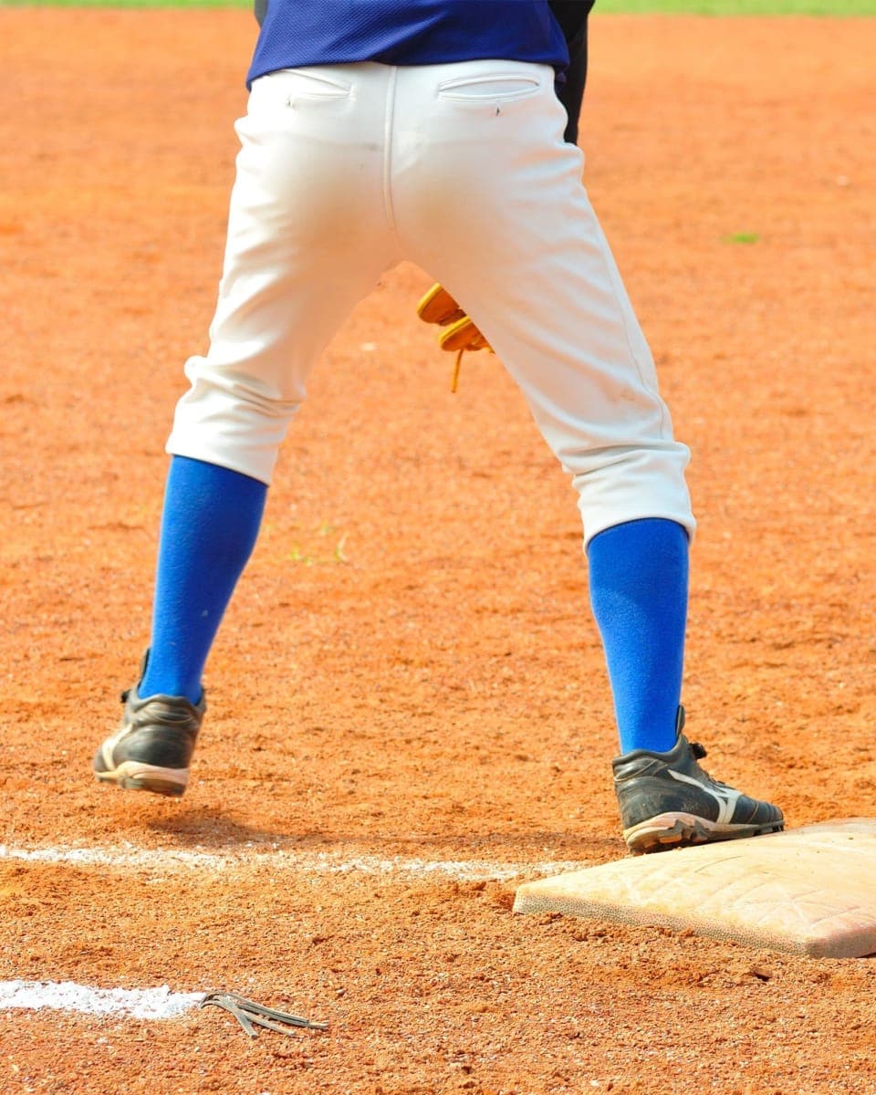 Londkaron Youth Elite Baseball/Softball Socks & Belt Combo (3 Pairs of Socks with 1 Belt), Navy, Small thumbnail 3