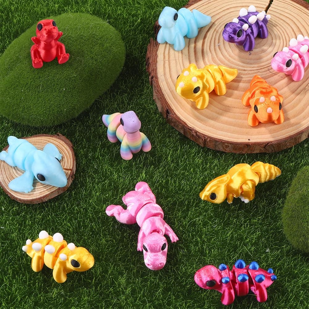 JOICEE 24 Pcs 3D Printed Dinosaur Animals Set thumbnail 4