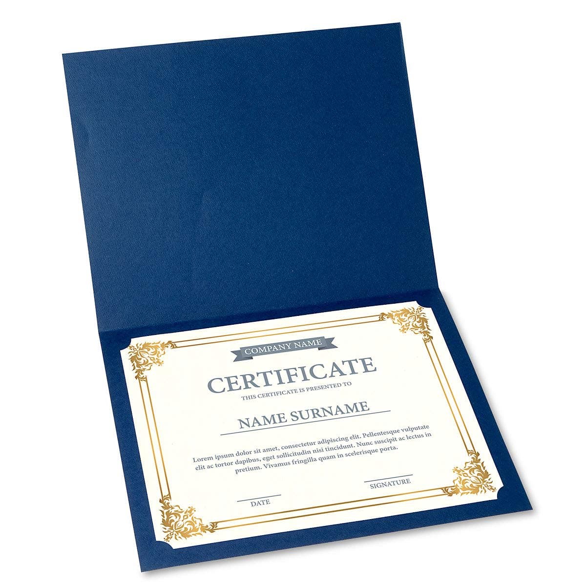 Empire Gold & White Parchment Certificate Papers - Pack of 100, Not FOIL, Laser & Inkjet Printer Compatible, For Office, Business Awards, Graduation, School Diplomas, 8-1/2" x 11" on 60 lb.Text Stock thumbnail 5