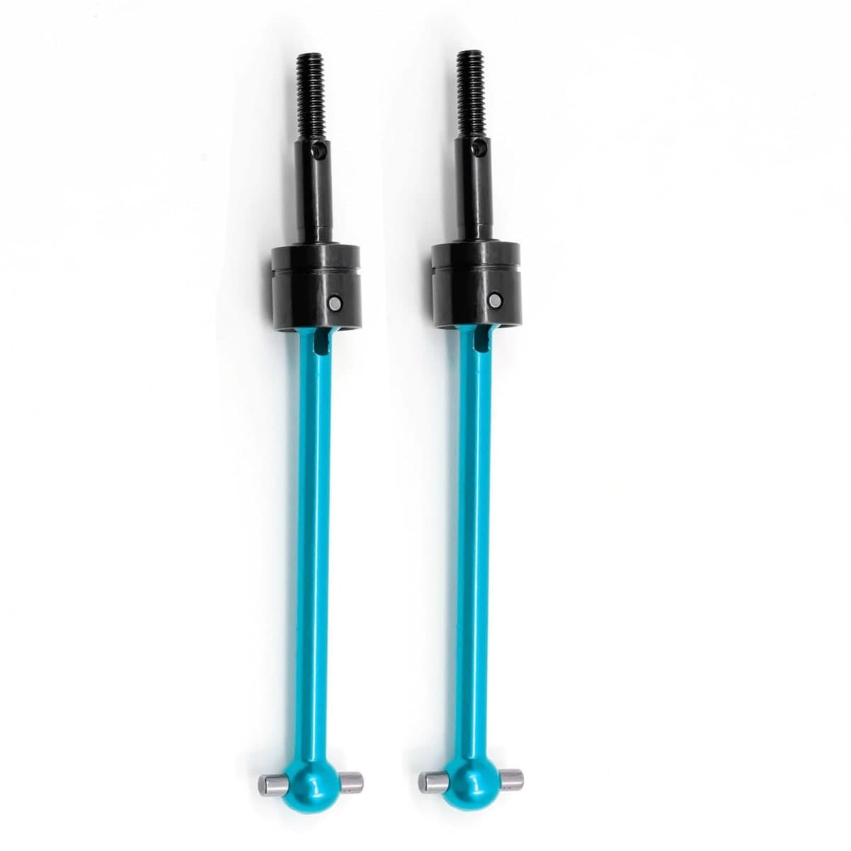 DROJACV 4pcs Steel Front & Rear Drive Shaft CVD Dogbone Joint for Tamiya TT02B 1/10 RC Car Upgrades Parts (Blue) thumbnail 5