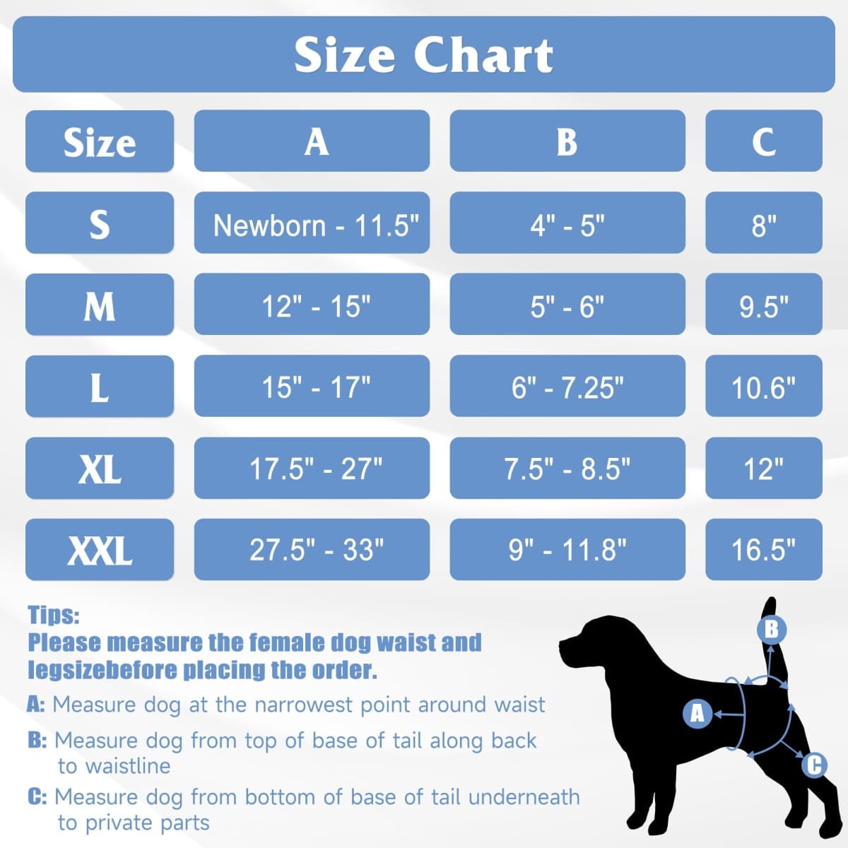 Dog Diapers Female 5pcs,Reusable Dog Doggie Puppy Doggy Diapers Female, Period Panties in Heat, Leaf, Large thumbnail 2