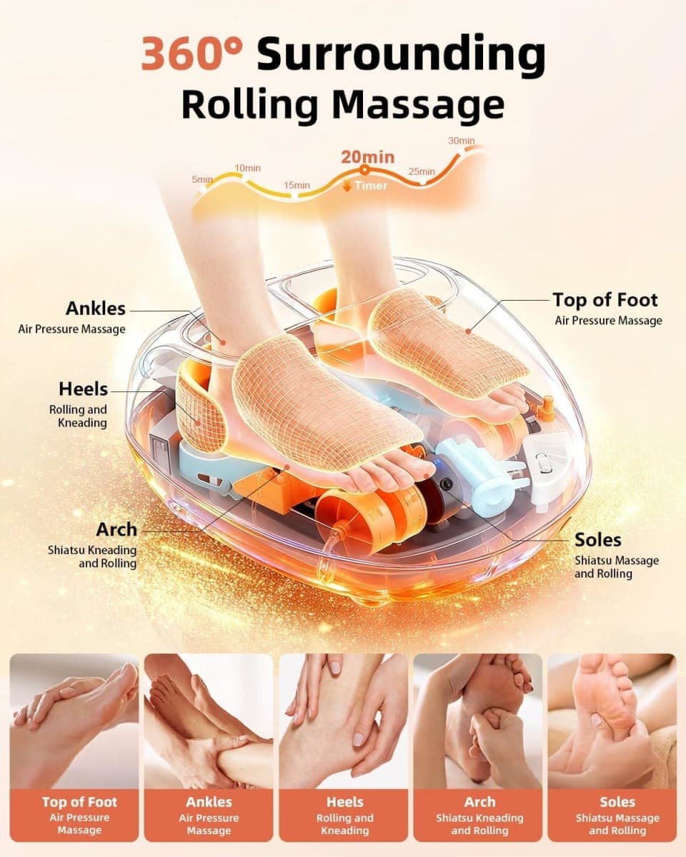 Ohiele Warm Foot Massager thumbnail 3