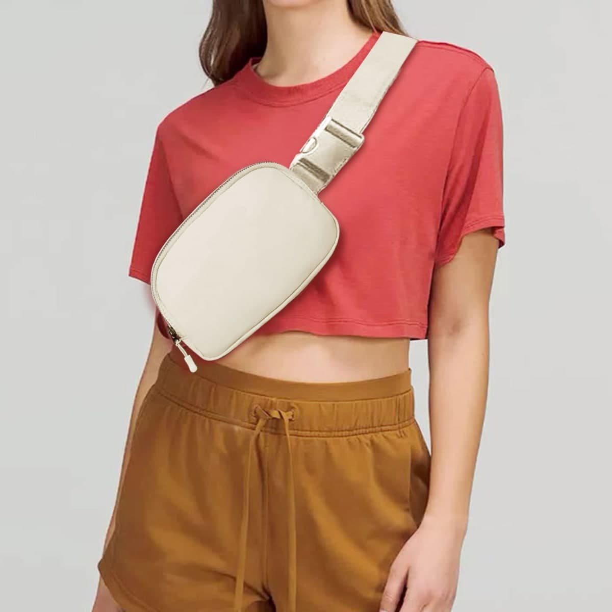 Amazerbst Belt Bag, Fanny Pack, Everywhere Belt Bag,40 Inch Adjustable Strap,Belt Bag for Women and Men,Waterproof thumbnail 3
