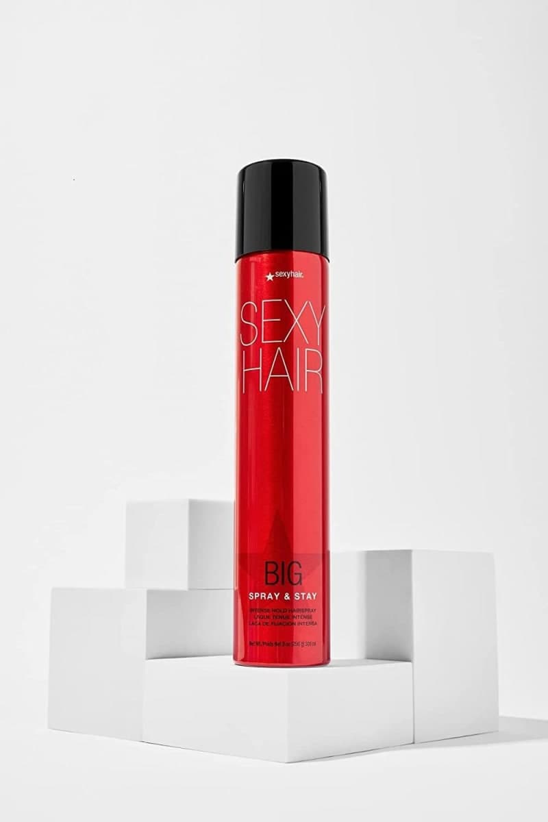 SexyHair Big Spray and Stay Intense Hold Hairspray, Long Lasting, Humidity Protection, Shine, 9 fl oz thumbnail 5