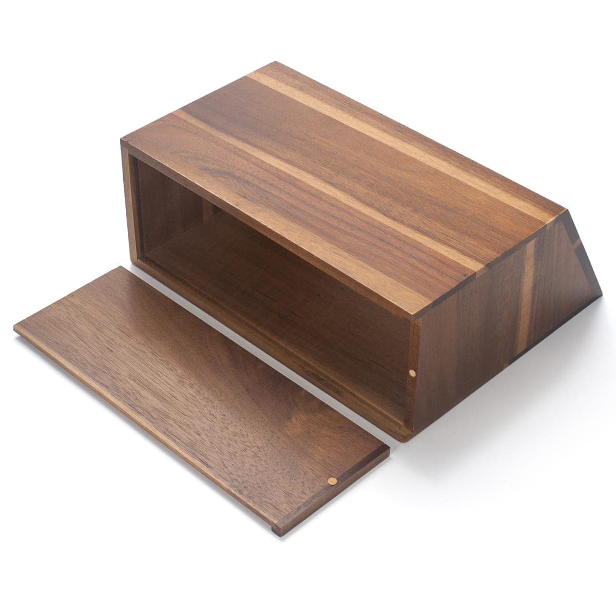 Hand Towel Box Cover Compatible with Kleenex Disposable Paper Hand Towels, Acacia Wood Hand Towel Holder for Bathroom Kitchen Living Room Countertop thumbnail 4