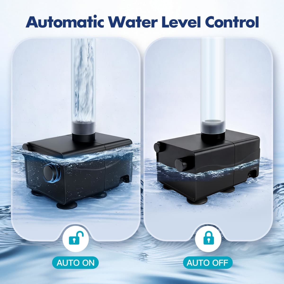 Small Sump Pump with Water Sensor thumbnail 3
