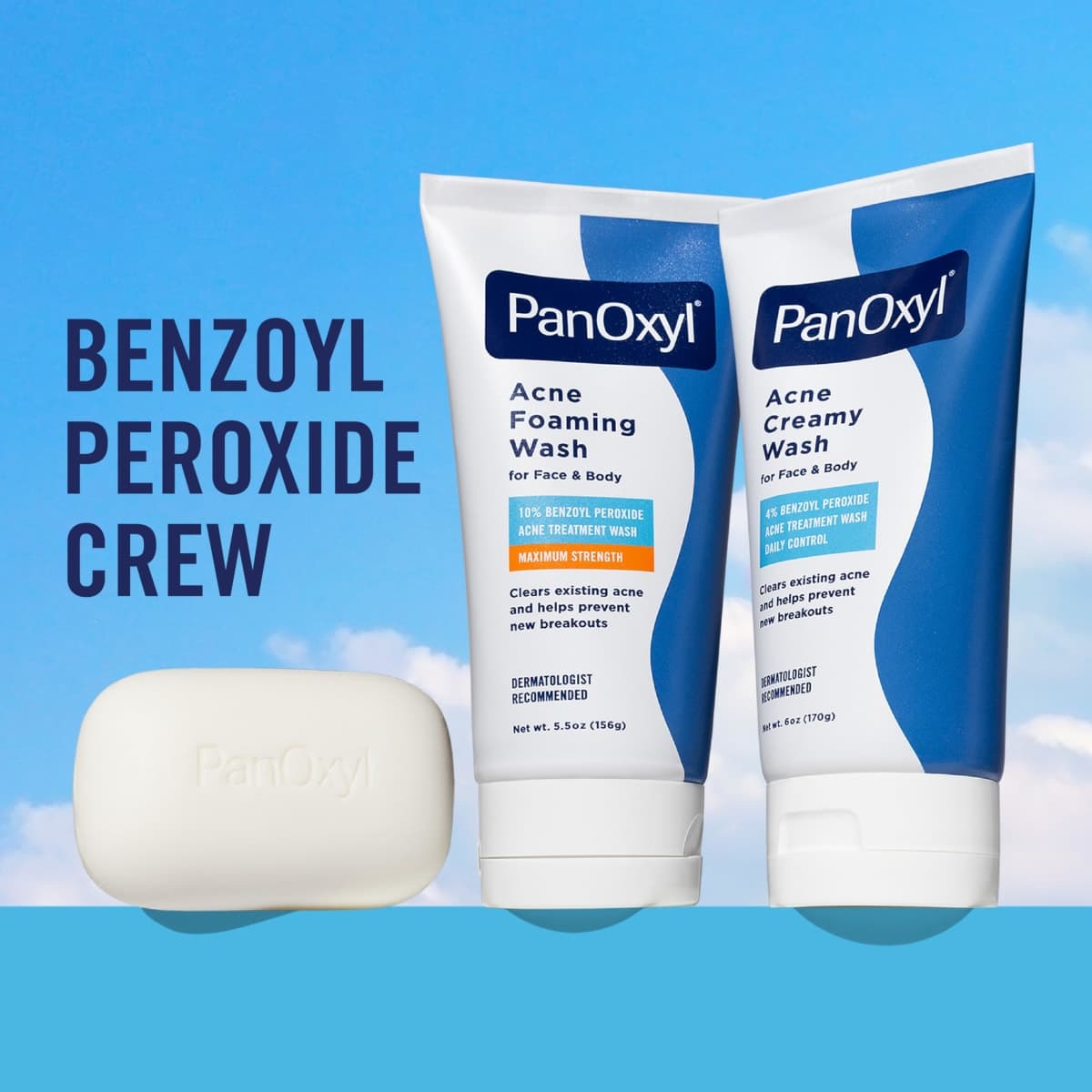 PanOxyl Antimicrobial Acne Creamy Wash, 4% Benzoyl Peroxide, 6 Ounce thumbnail 3