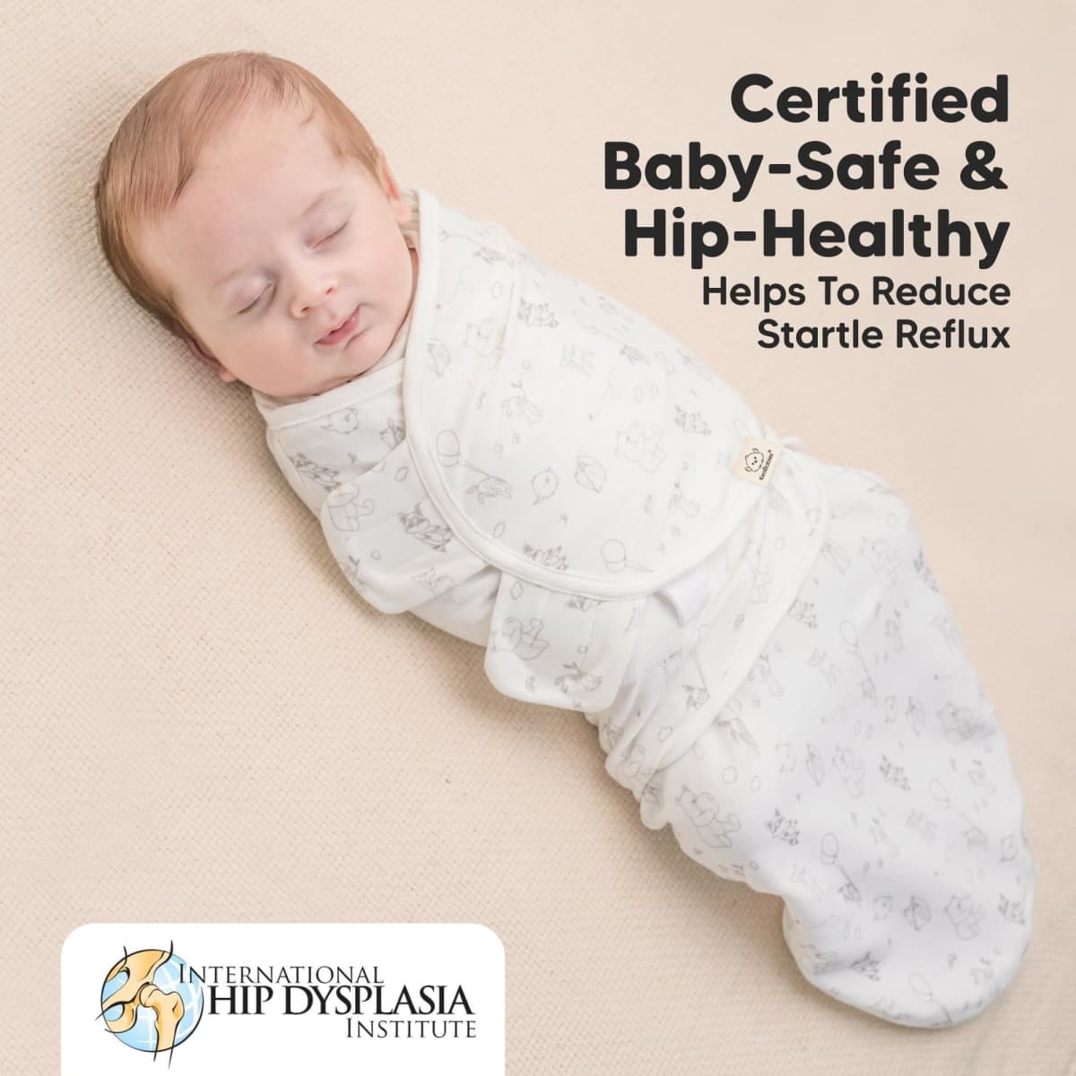 Baby Swaddle Sleep Sacks with Zipper - 3-Pack Swaddles for Newborns 0-3 Months, Infant, Baby Girls, Boys, Soft & Durable Newborn Sleep Sack, Easy Diaper Change Swaddling Blanket (The Wild 2) thumbnail 4