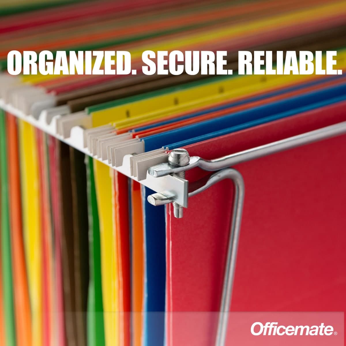 Officemate Hanging File Frame, Letter Size, Adjustable 14 to 18-Inches (91990) | Steel, 2 Count (Pack of 1) thumbnail 3
