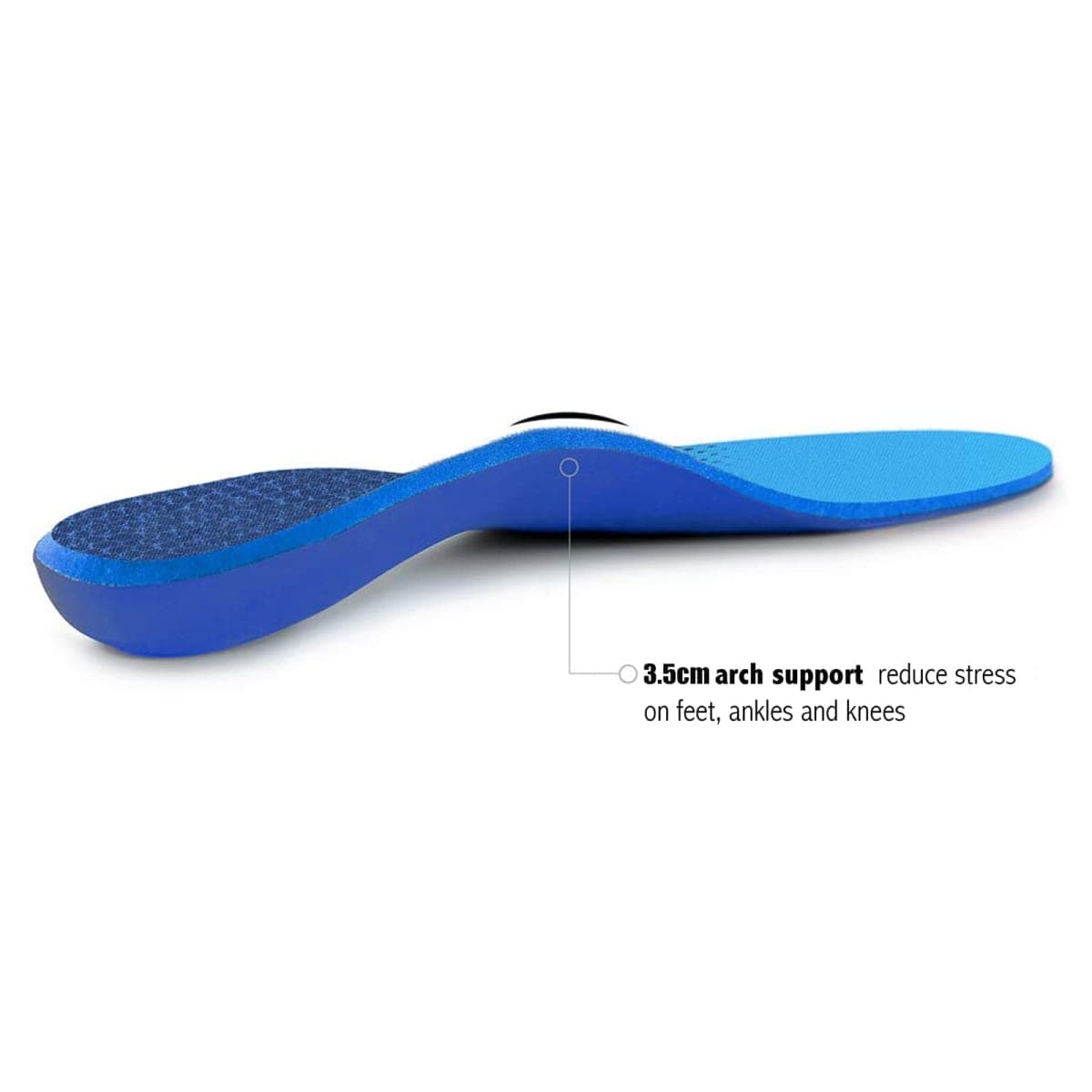 Plantar Fasciitis Feet Insoles Arch Supports Orthotics Inserts Relieve Flat Feet, High Arch (Mens 10-10 1/2 | Womens 12-12 1/2) thumbnail 4