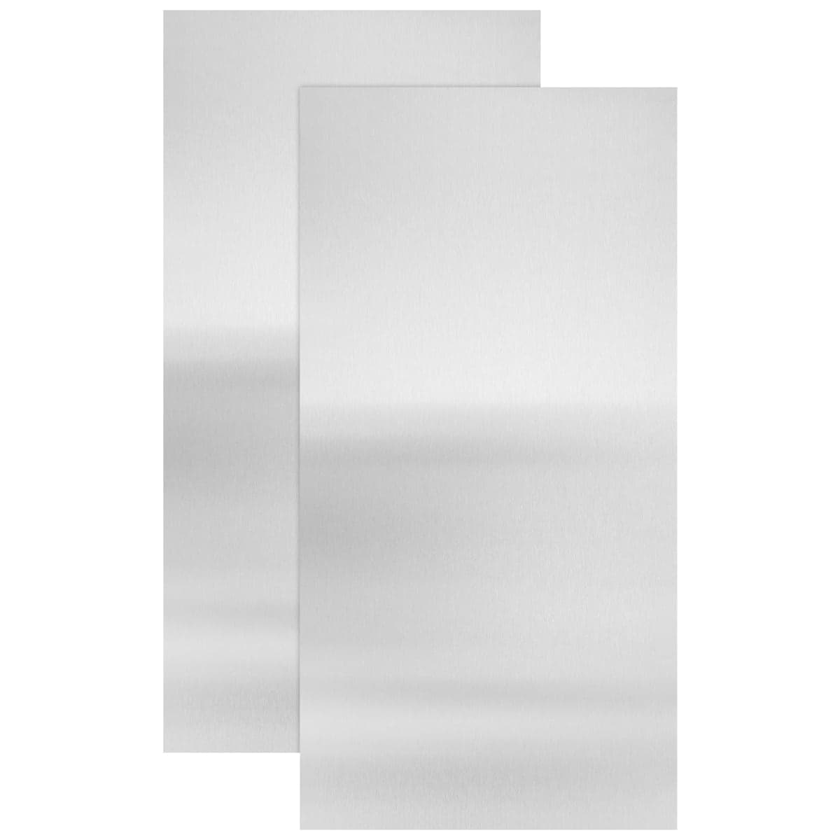 CKVIHAV 430 Stainless Steel Sheet Metal 12" x 12" x 1/16" Inch Metal Plates for Magnetic Mount Board Wall 16GA(1.70MM) 430 Stainless Steel Shim Stock Plates Metal Sheets for Crafting, Kitchen, Office