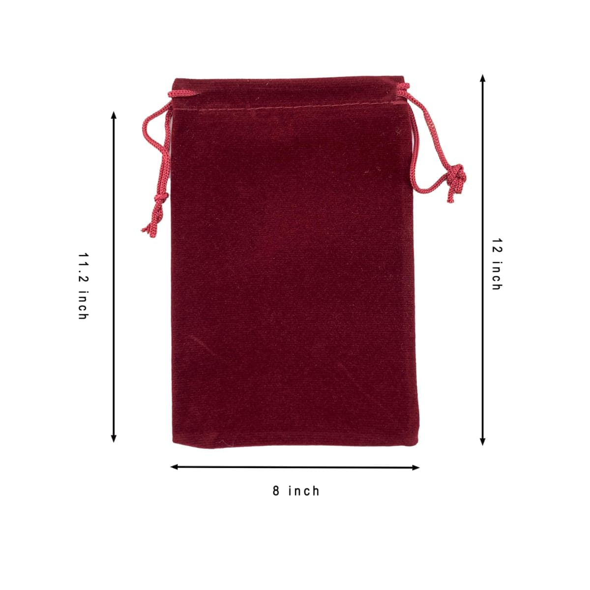 AEAOA Gift Bags, Pack of 10 pieces 12" X 8" Velvet Drawstring Jewelry Pouches, for Candy, Toys, Jewelry, Treats, Birthday Party Favors (Mixed Colors) thumbnail 2