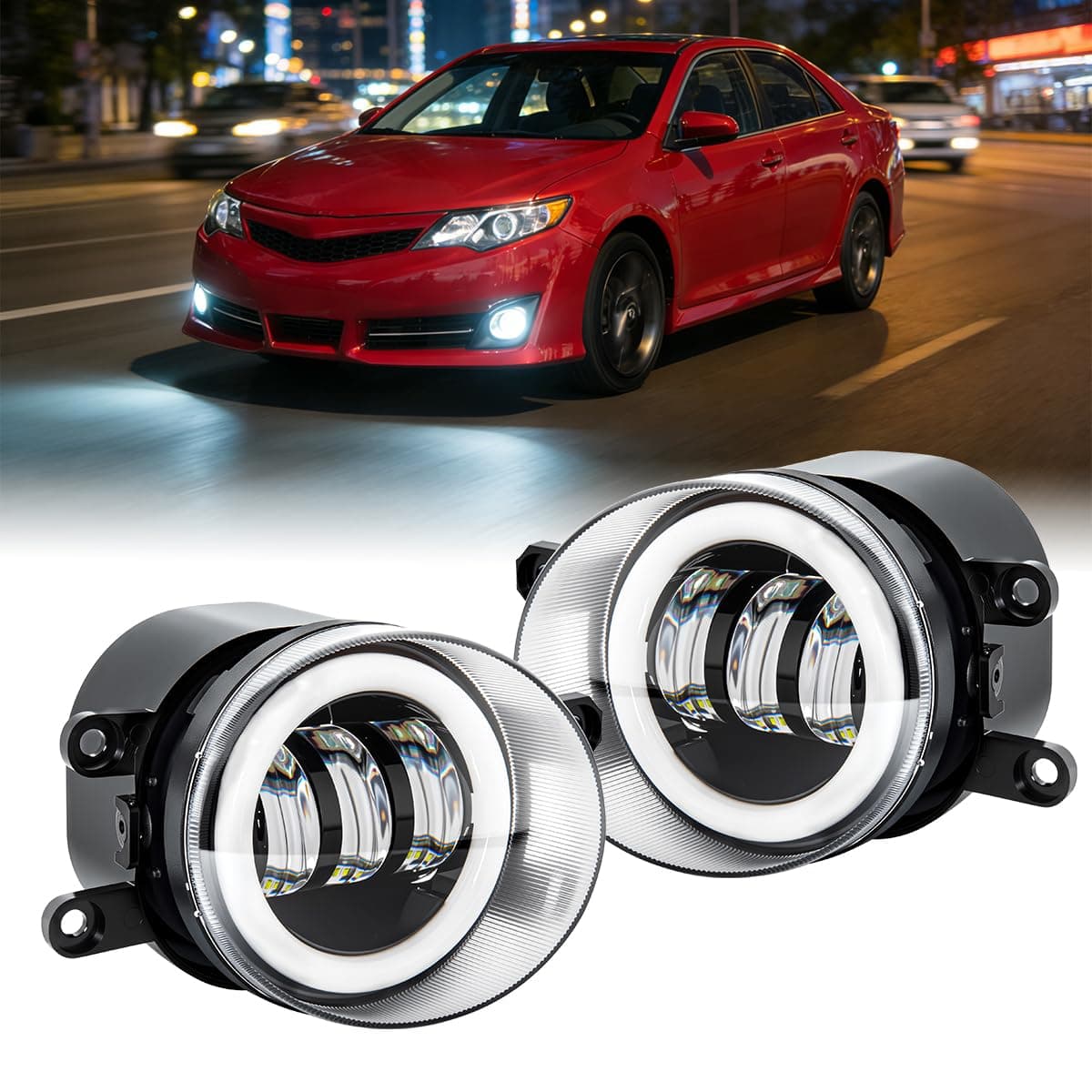 IHNZCB LED Fog Light Assembly Left & Right