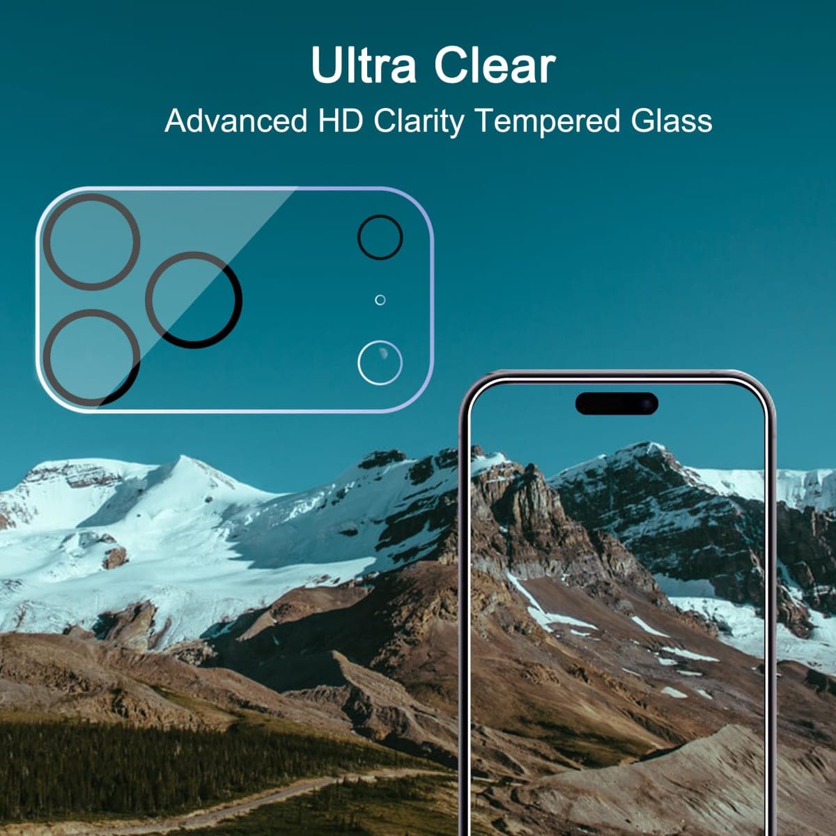 Ailun 3 Pack Camera Lens Protector for iPhone 2025 [6.9 inch],Tempered Glass,9H Hardness,Ultra HD,Anti-Scratch,Case Friendly,Does not Affect Night Shots thumbnail 4