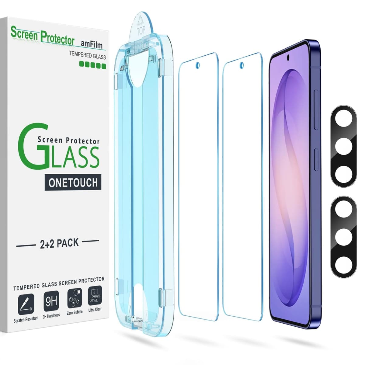 amFilm OneTouch for Samsung Galaxy S26 Ultra 6.9'' 2026 Screen Protector