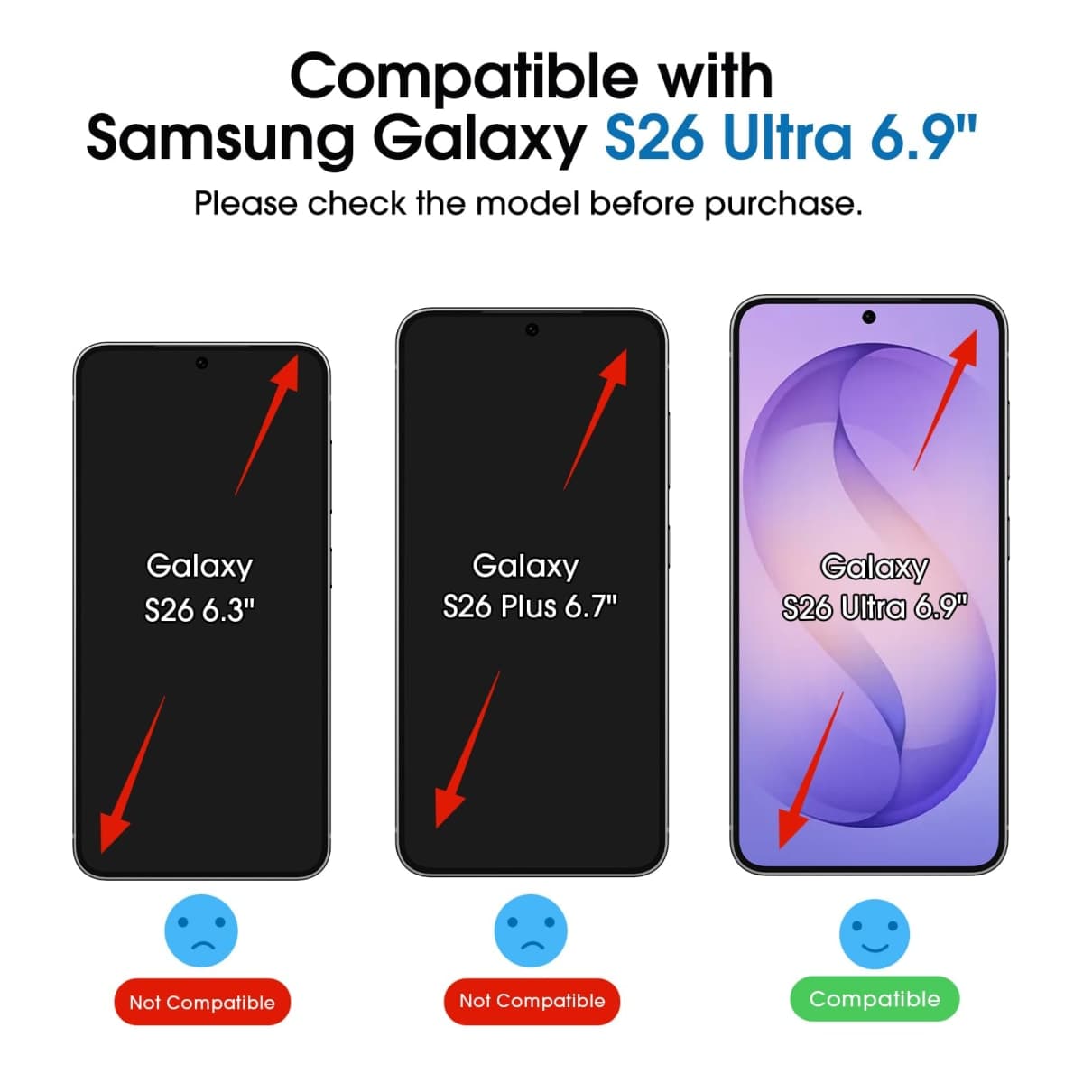 amFilm OneTouch for Samsung Galaxy S26 Ultra 6.9'' 2026 Screen Protector thumbnail 2