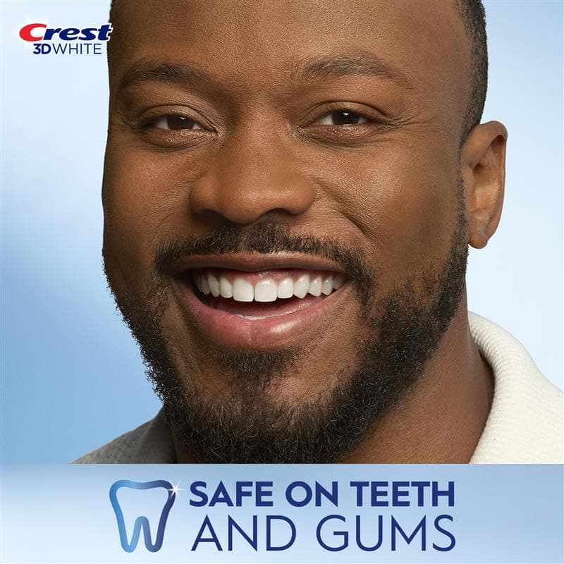 Crest 3D Whitestrips Whitening Starter Kit – Teeth Whitening Kit, 10 Treatments, Each with 1 Upper/1Lower, 20 Strips – Crest 3DWhite Teeth Whitening Strips thumbnail 3