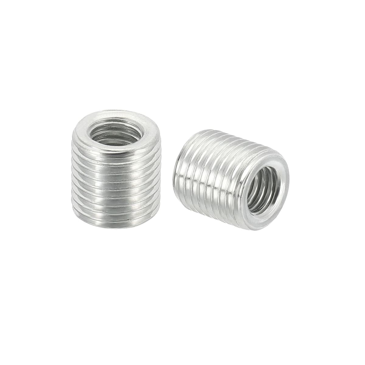 MECCANIXITY Thread Reducing Nuts Insert M10 Male to M6 Female Adapters 10mm Long Pipe Fitting Conversion Sleeve Reducer, Pack of 5 thumbnail 5