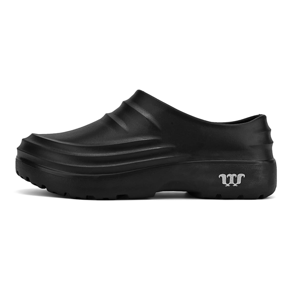 QPAO Work Shoes for Men & Women Non Slip Clogs Kitchen Chef Shoes Comfortable Women Clogs Beach Shoes, Black 602, 7 Women/6 Men thumbnail 5